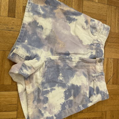 mini short imprimé  nuages 