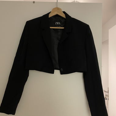 Blazer court de Zara