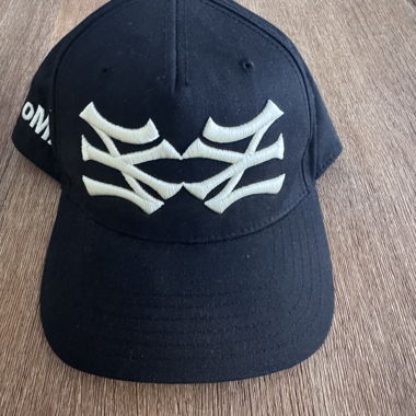 Black OMA snapback cap