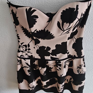 Floral Bustier Dress