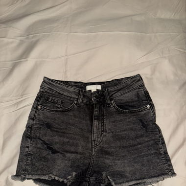 Schwarze Hot Pants