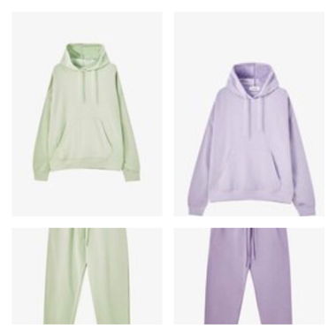 Pull&Bear Hoodie 2 Set S