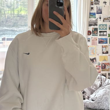 White Nike Sweatshirt