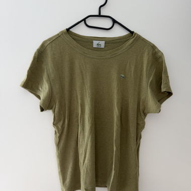 T-shirt kaki Lacoste