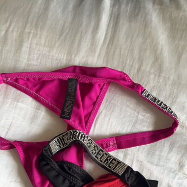 viktoria secret glitzer tanga 