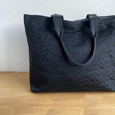  Longchamp Shopper Tasche schwarz