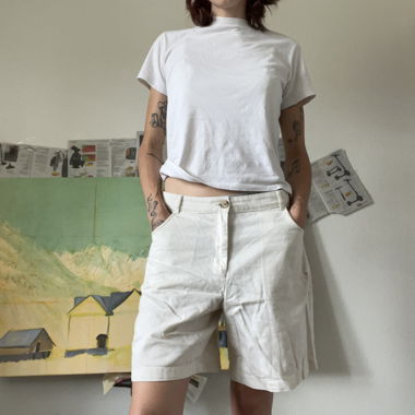 White Shorts