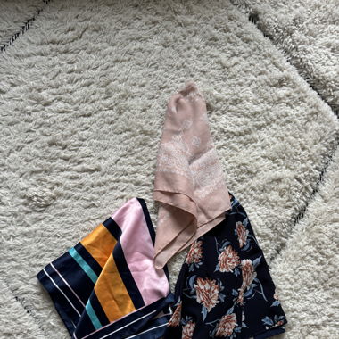 3x1 Foulard / 40x40 cm