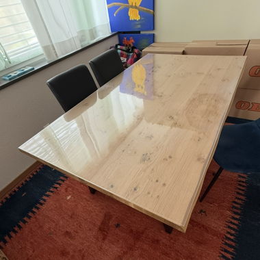 Esstisch Massivholz Eiche 160 x 90 cm