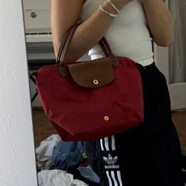Longchamp Pliage mini sac rouge