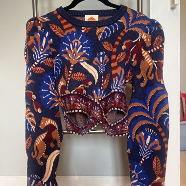 FARM Rio maglia crop taglia S