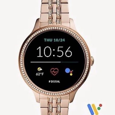 Fossil Rose Gold Smartwatch