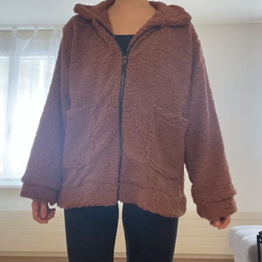 Teddy Jacke Braun 