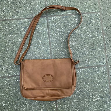Braune vintage Umhängetasche 
