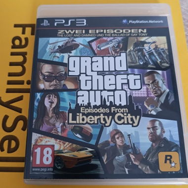 PS3 GTA EPISODES FROM LIBERTY CITY (CIB) AB 18!