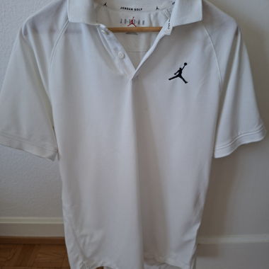 Polo da golf Jordan bianco