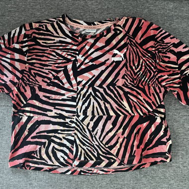 Puma graphic crop top