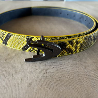 Ceinture Scuffers motif serpent (Neuve)