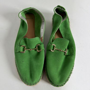 Manfield green espadrilles