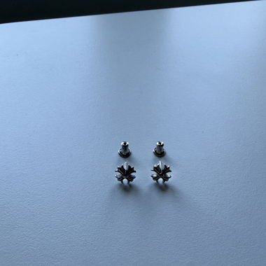 Chrome Hearts CH Plus Stud Earrings