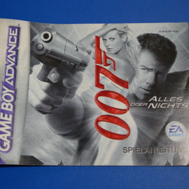 Notice 007 : Alles oder Nichts - GBA / R12105