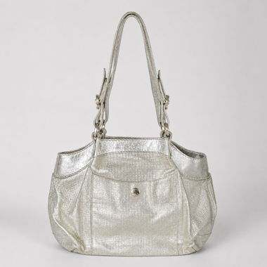 Hogan Metallic Shopper Bag