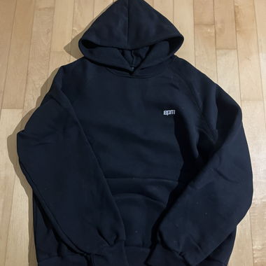 Hoodie 6PM noir