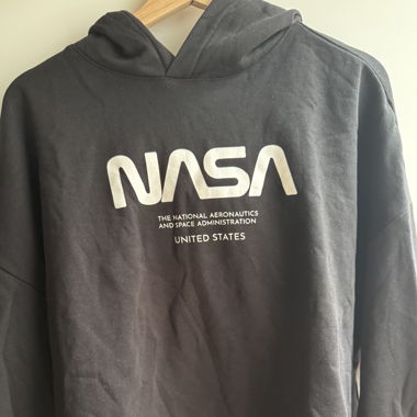 cropped NASA pullover 