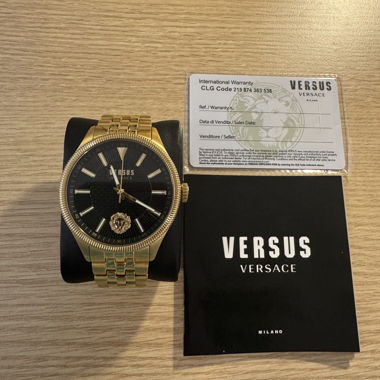 Orologio Versus Versace oro
