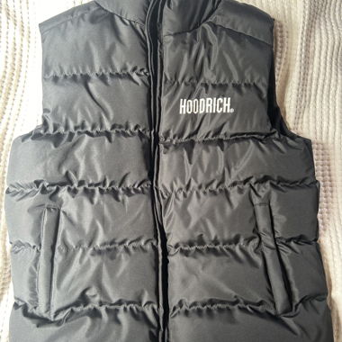Hoodrich black quilted vest