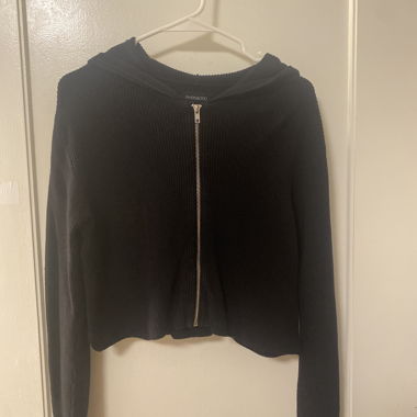 Gilet en maille noir
