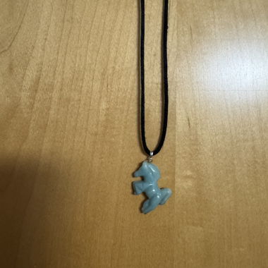 Necklace with horse pendant