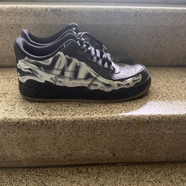 Nike air force 1 skeleton edition