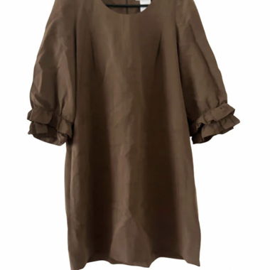 Abito Chloé midi a maniche 3/4 fino al ginocchio