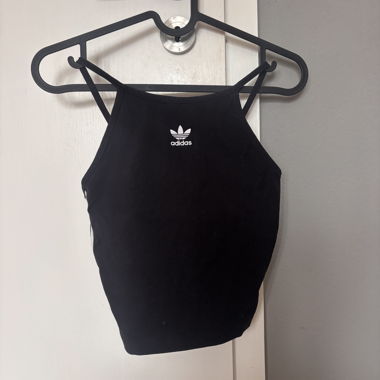 Black Adidas Cropped Top