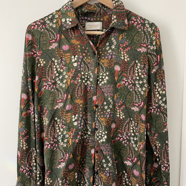Blumen- Bluse
