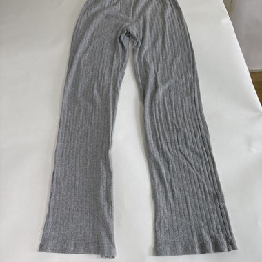Gray Ribbed Brandy Melville Pants