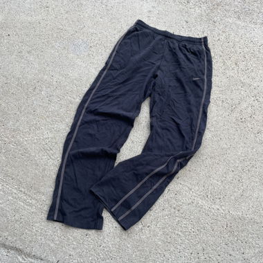 Pantaloni da allenamento Nike neri, biggy fit, M, openleg
