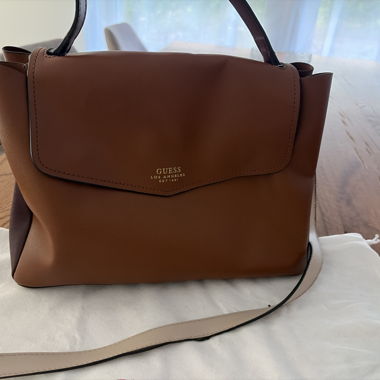GUESS Handtasche braun