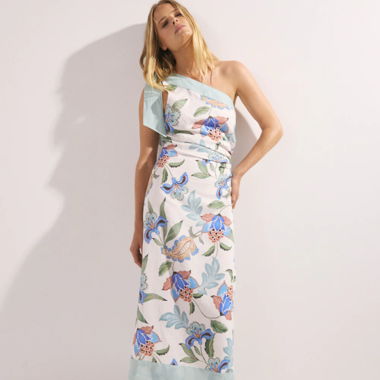 Kivari Azure Midi Dress, floral
