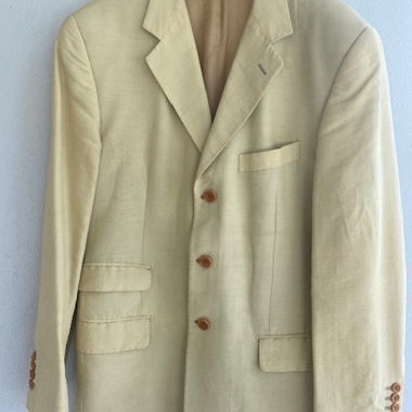 Giacca casual gialla - Made in Italy Taglia XL
