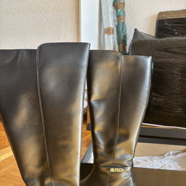 Bottes Tommy Hilfiger cuir 