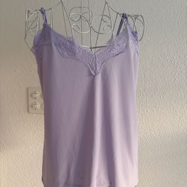 Lilac Lace Cami Top