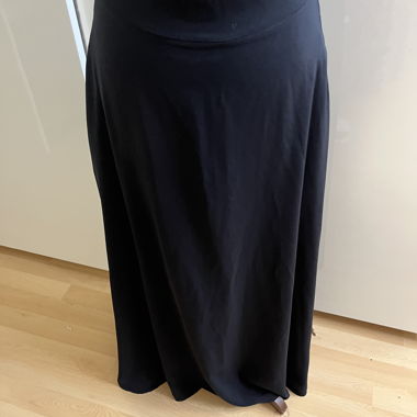 Schwarzer Maxi-Rock