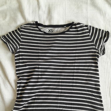 FSBN SISTER Tshirt schwarz weiss gestreift