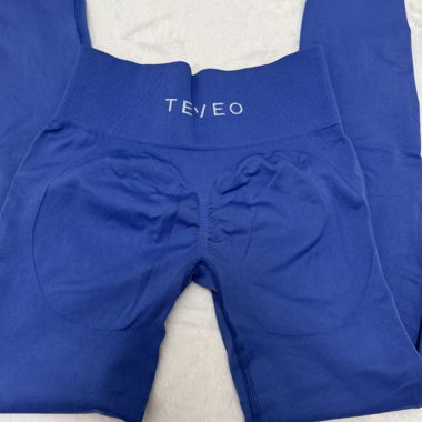 Blaue Sportleggings