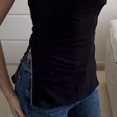 Top Bandeau Nero