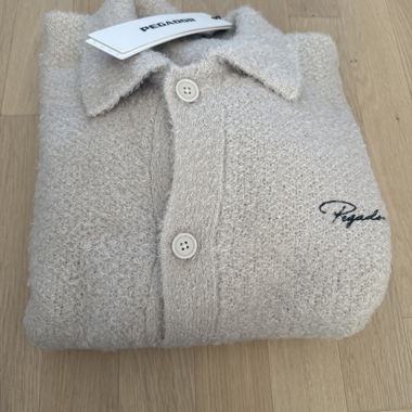 Camicia in maglia beige Pegador
