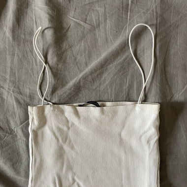 Zara Top Weiss