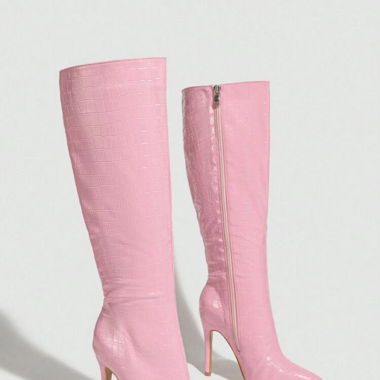 Pinke Boots